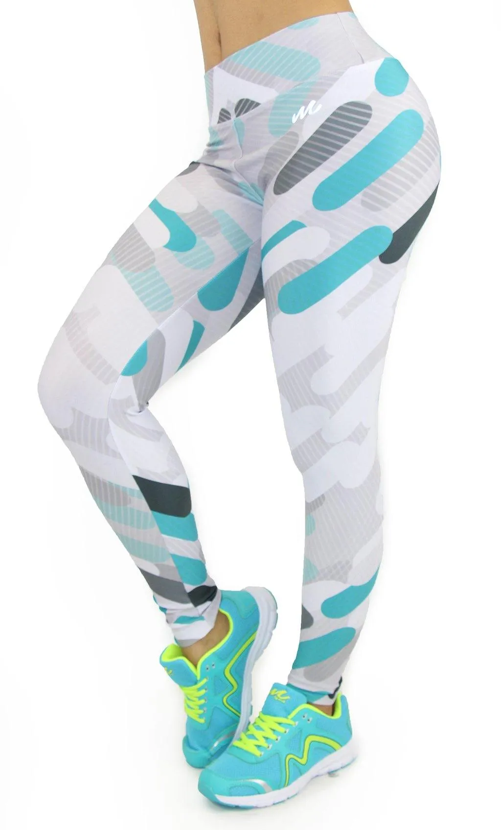 3054 Maripily Women Activewear Print Legging