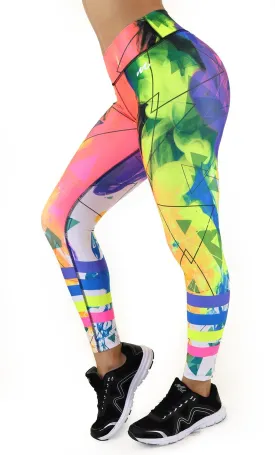 9040 Maripily Women Activewear Print Legging