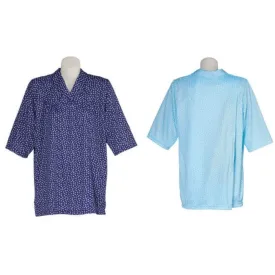 Adaptive Short Sleeve Tunic Blouse Petal Back Clothing