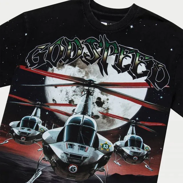 Air Strike T-Shirt (Black Wash) - GAIRSTRKTEEBLKWSH