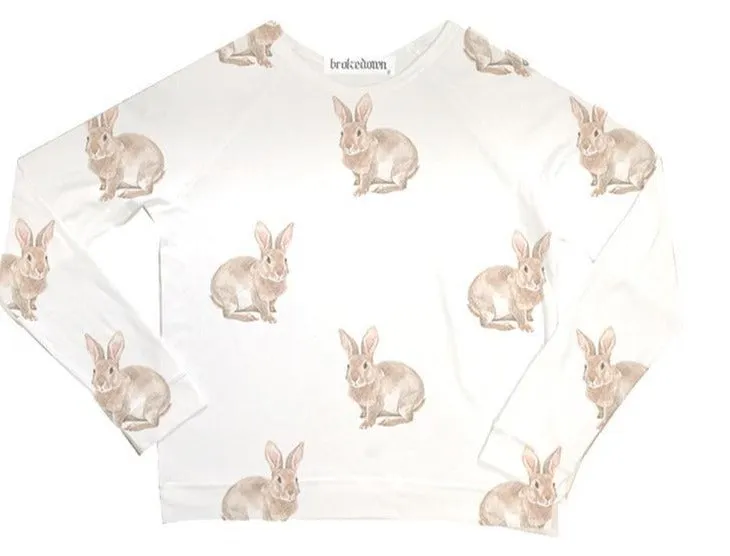 Brokedown Clothing Women's Bunny Sweatshirt