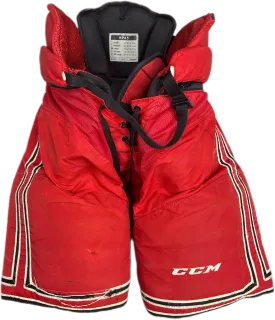 CCM HP45 - Used NCAA Pants (Red/White/Black)