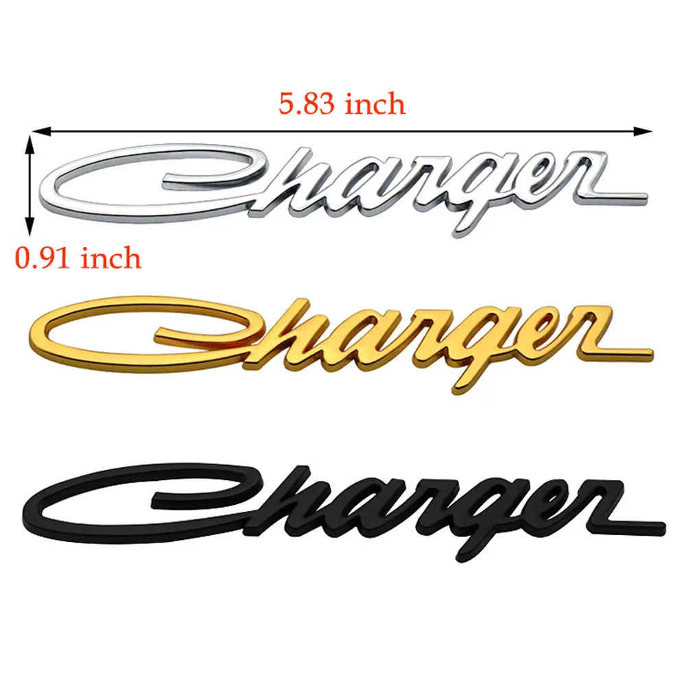 Charger Metal Emblem Letters For Dodge | 1Pc