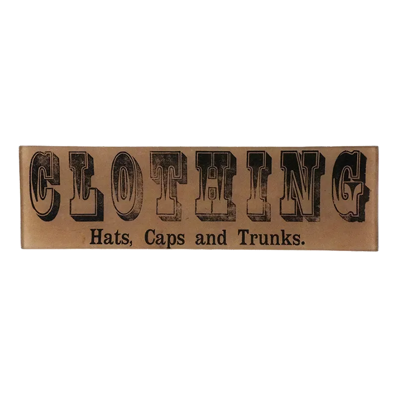 Clothing Ephemera