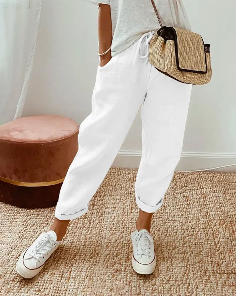 Daisy - Anti-Sweat Luxe Linen Pants