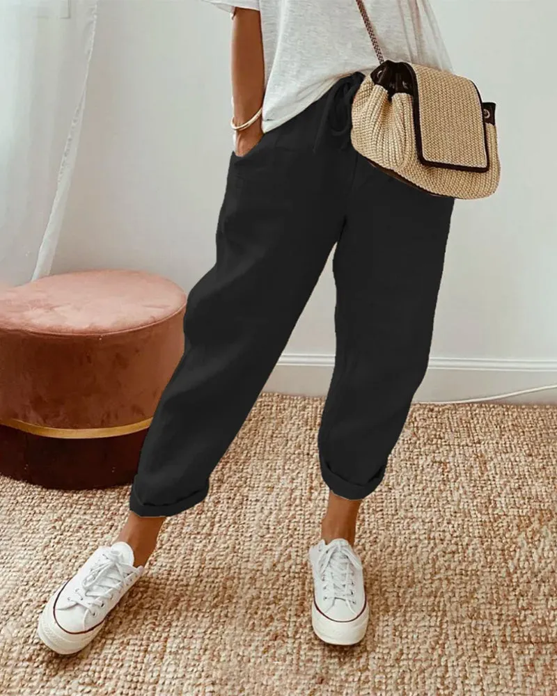 Daisy - Anti-Sweat Luxe Linen Pants