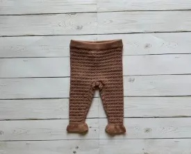 Knit Scalloped Leggings/Musli