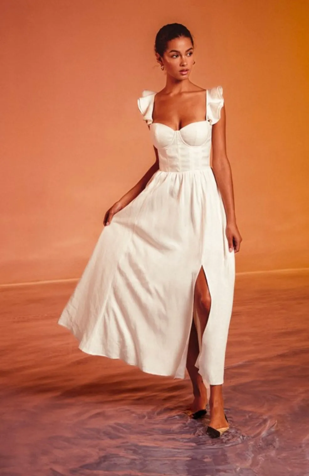 Navy Corset Dress - Premium Clothing 