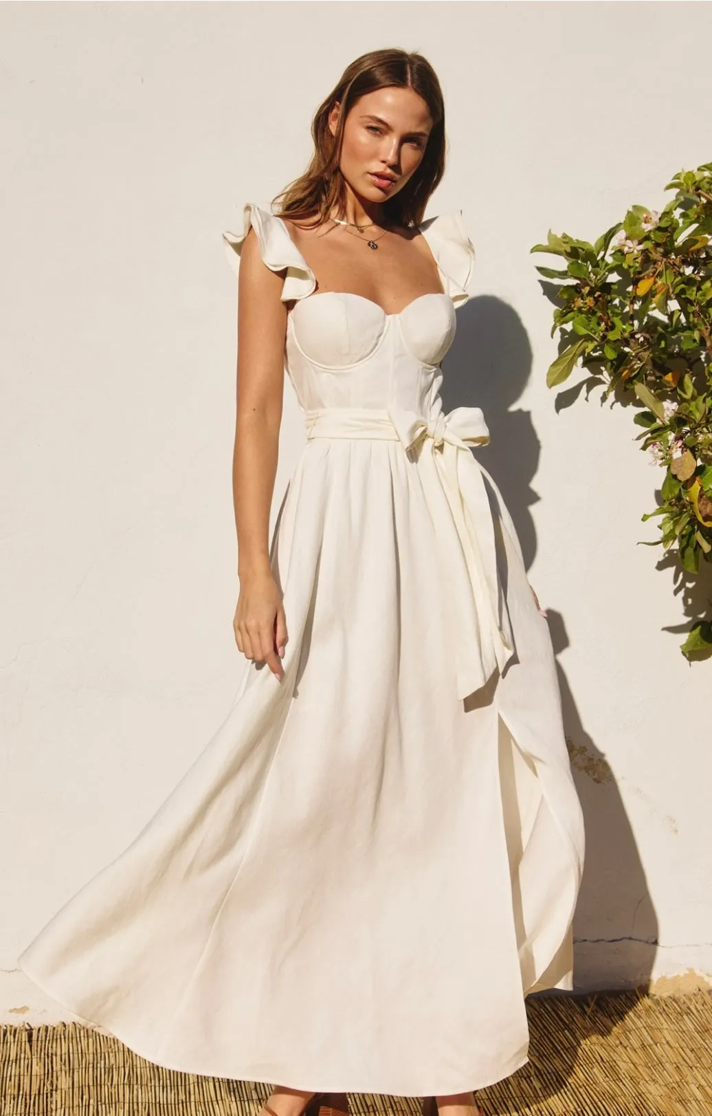 Navy Corset Dress - Premium Clothing 