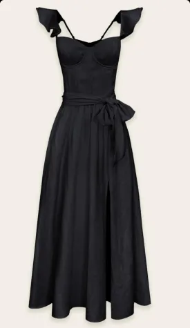 Navy Corset Dress - Premium Clothing 