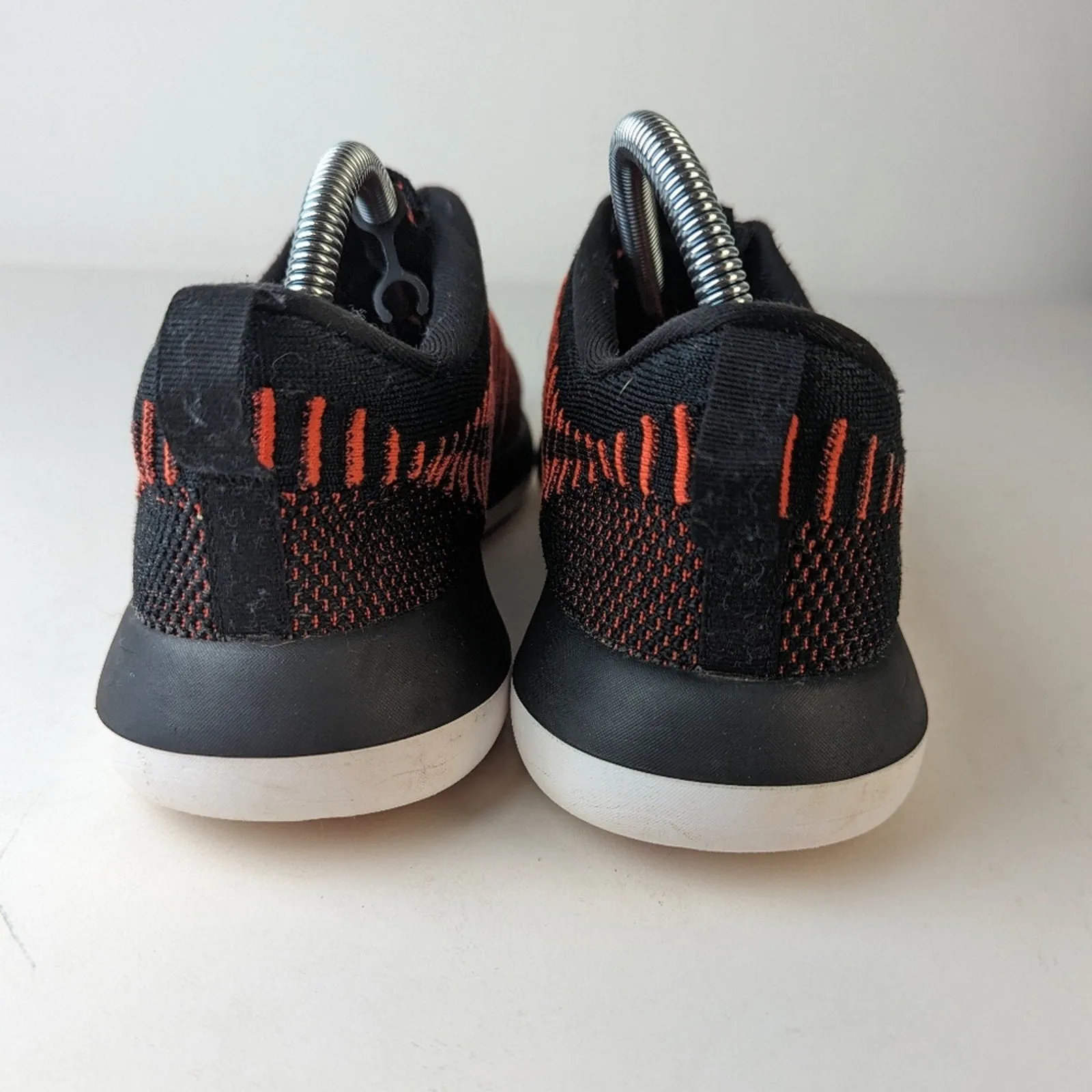 Nike Roshe Flyknit " Black Bright Crimson" - 10