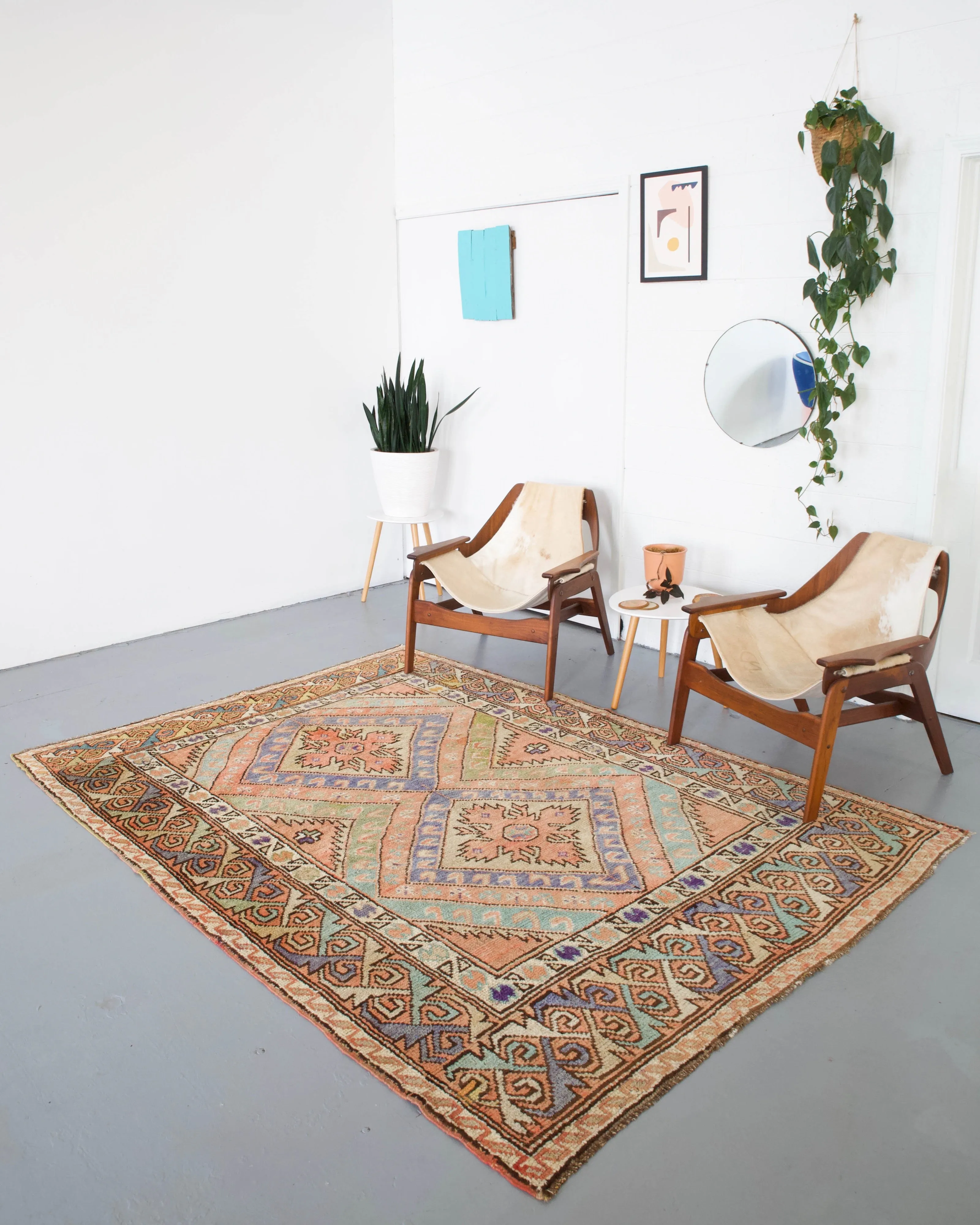 Old Turkish western Anatolian Rug