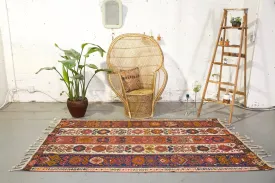 Old Van Kilim 4.10ftx9ft