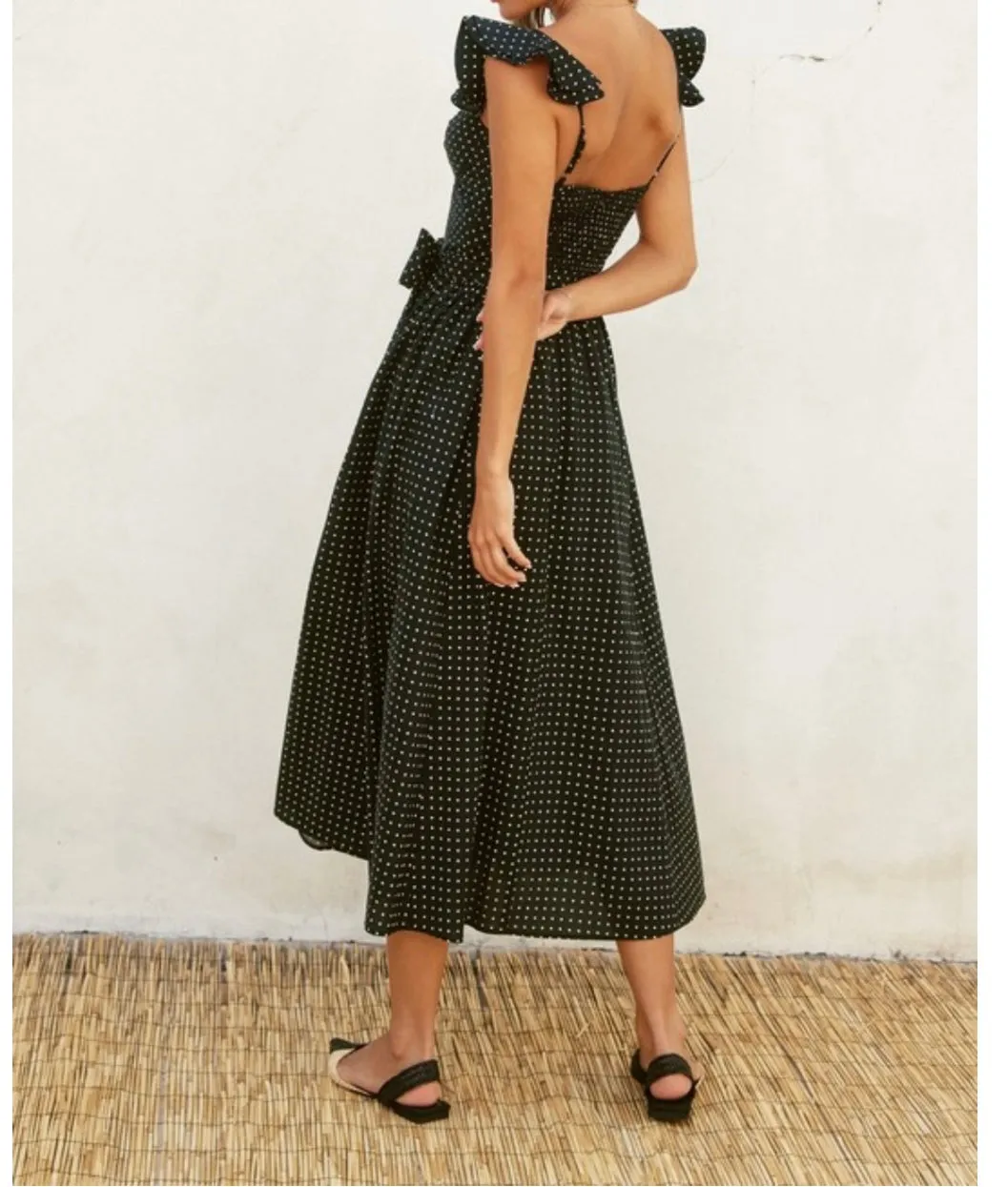 Polka Dots Corset Dress-Premium Clothing - 