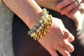 Remix: Faceted Labradorite Bracelet
