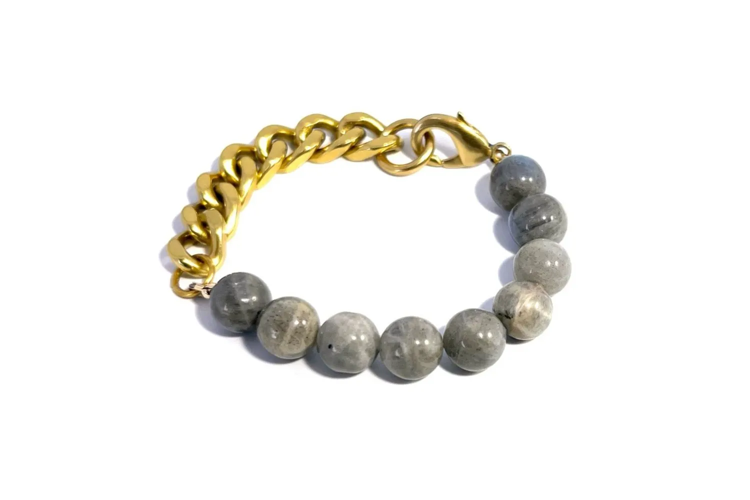 Remix: Faceted Labradorite Bracelet