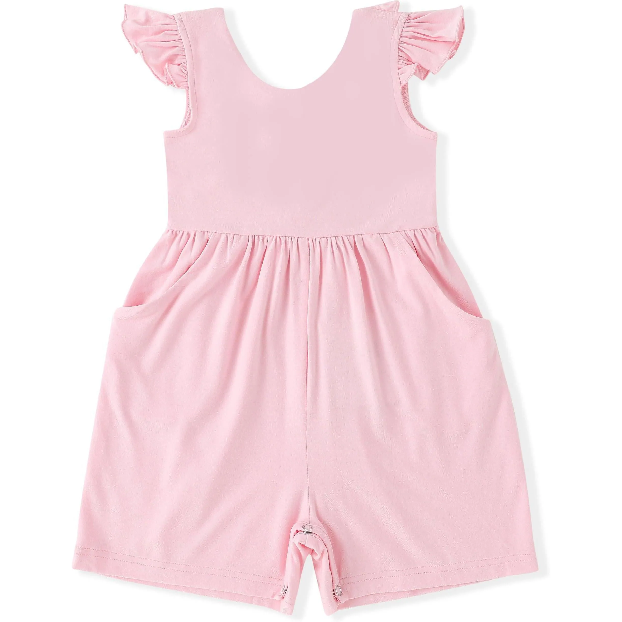 Swoon Baby Clothing Pink Bamboo Pocket Jumper