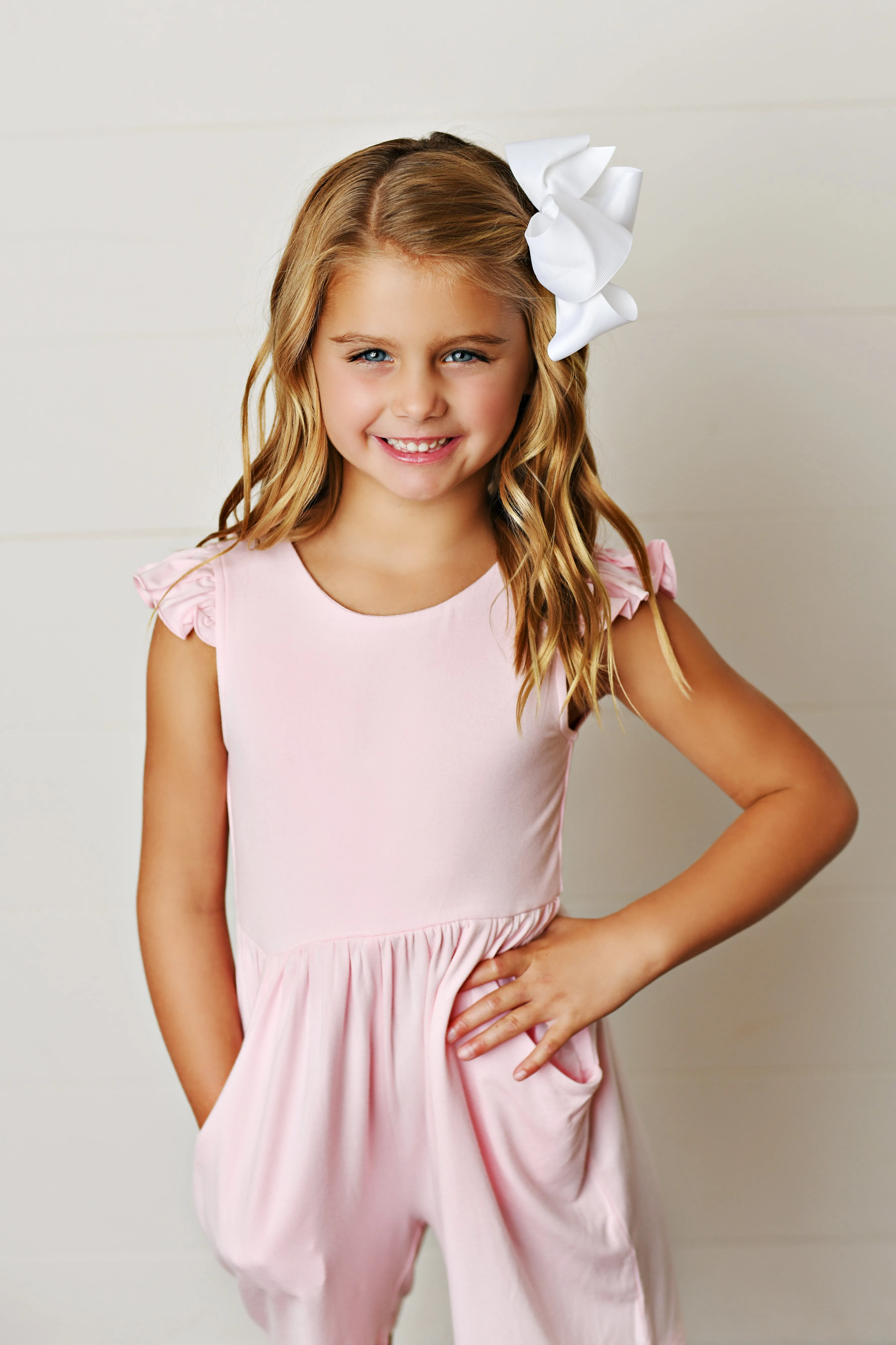 Swoon Baby Clothing Pink Bamboo Pocket Jumper