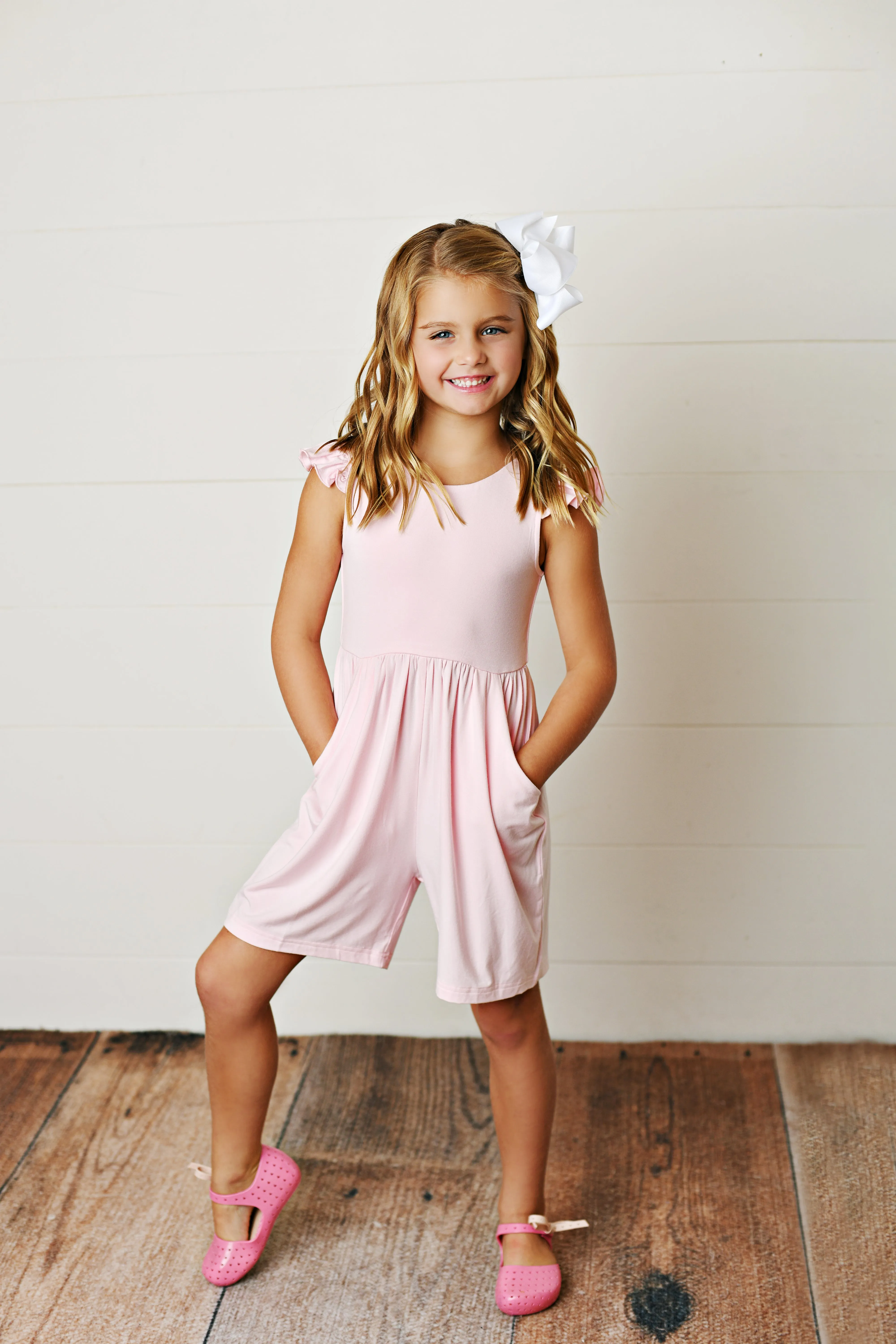 Swoon Baby Clothing Pink Bamboo Pocket Jumper