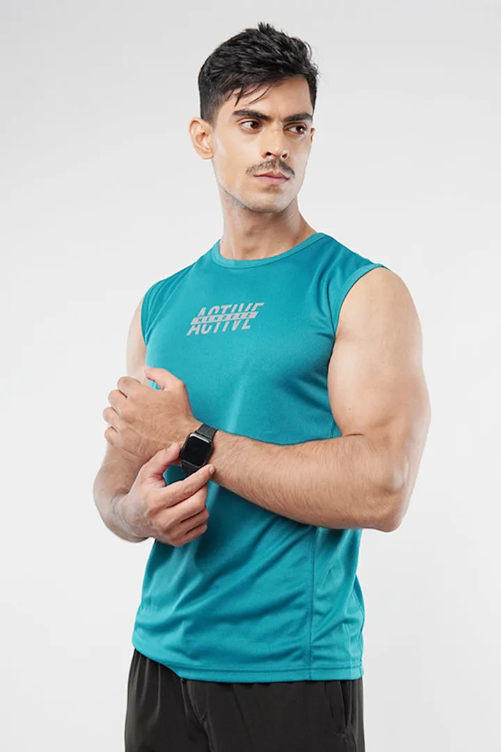 Tank Top - Teal Green