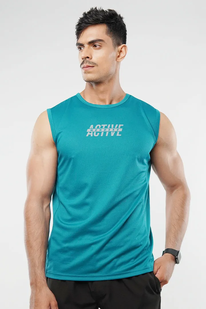 Tank Top - Teal Green
