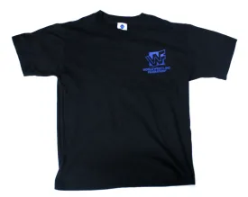 WWF BLUE LOGO / STONE COLD T-SHIRT YOUTH L / XS