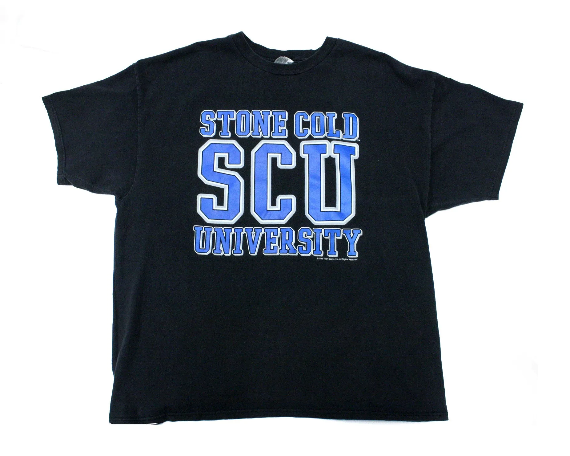 WWF STONE COLD UNIVERSITY VINTAGE T-SHIRT XXL